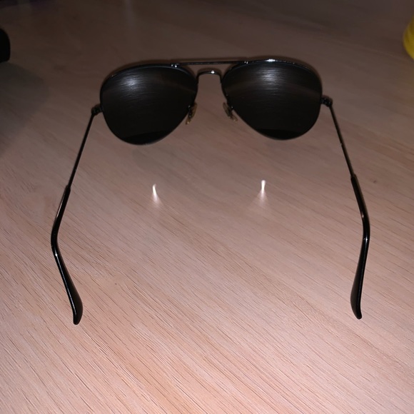 COPY - BLACK RAY BAN AVIATORS - Picture 5 of 5